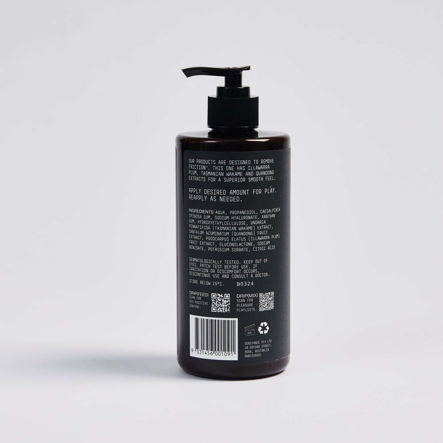 Drip Water Based Lube 500ml