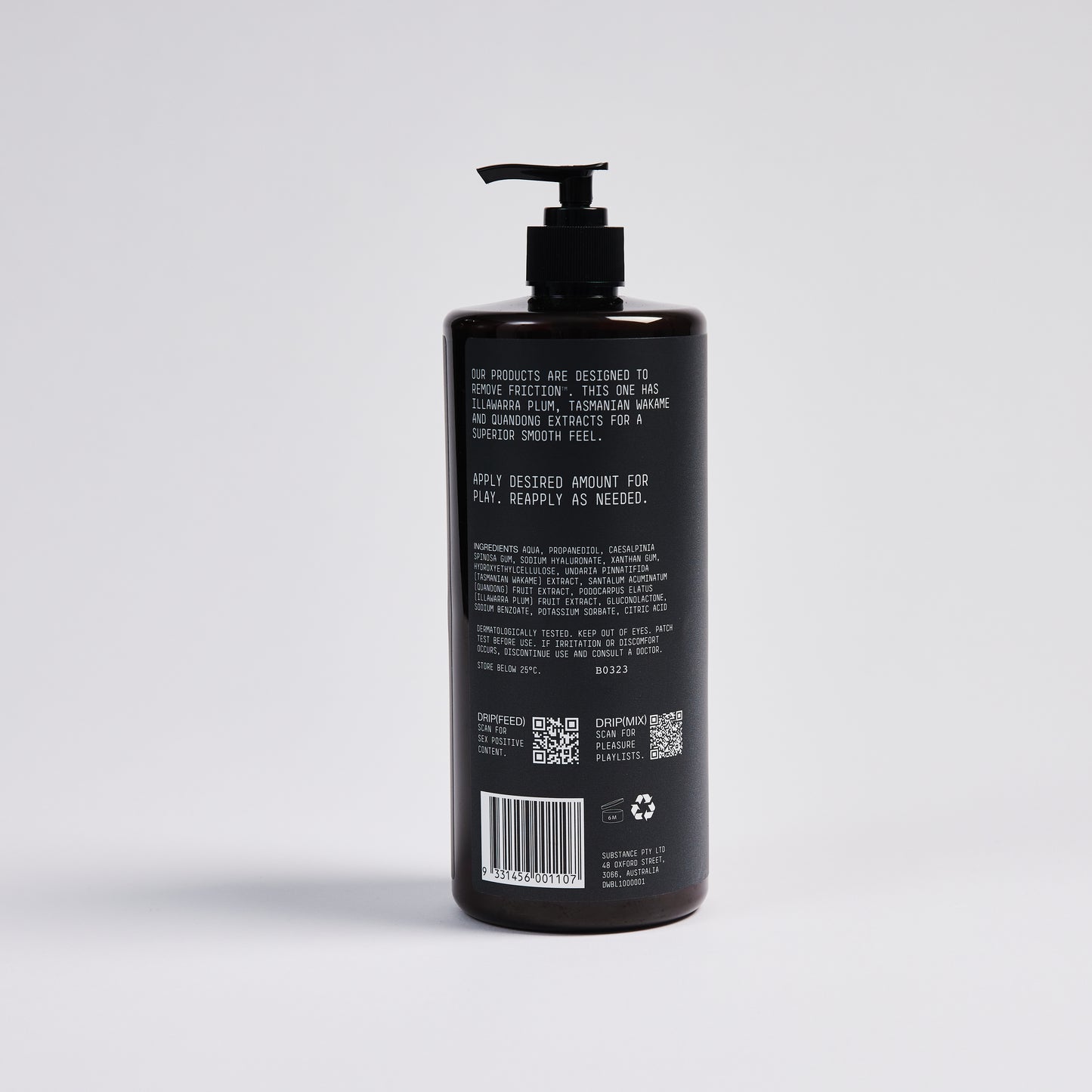 Drip Water Based Lube 1L