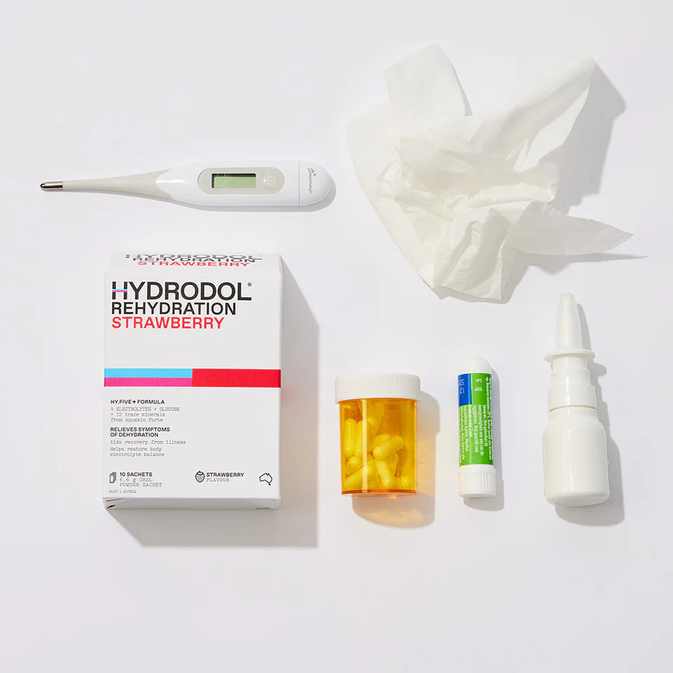 Hydrodol Rehydration Powder 10 pack - Strawberry