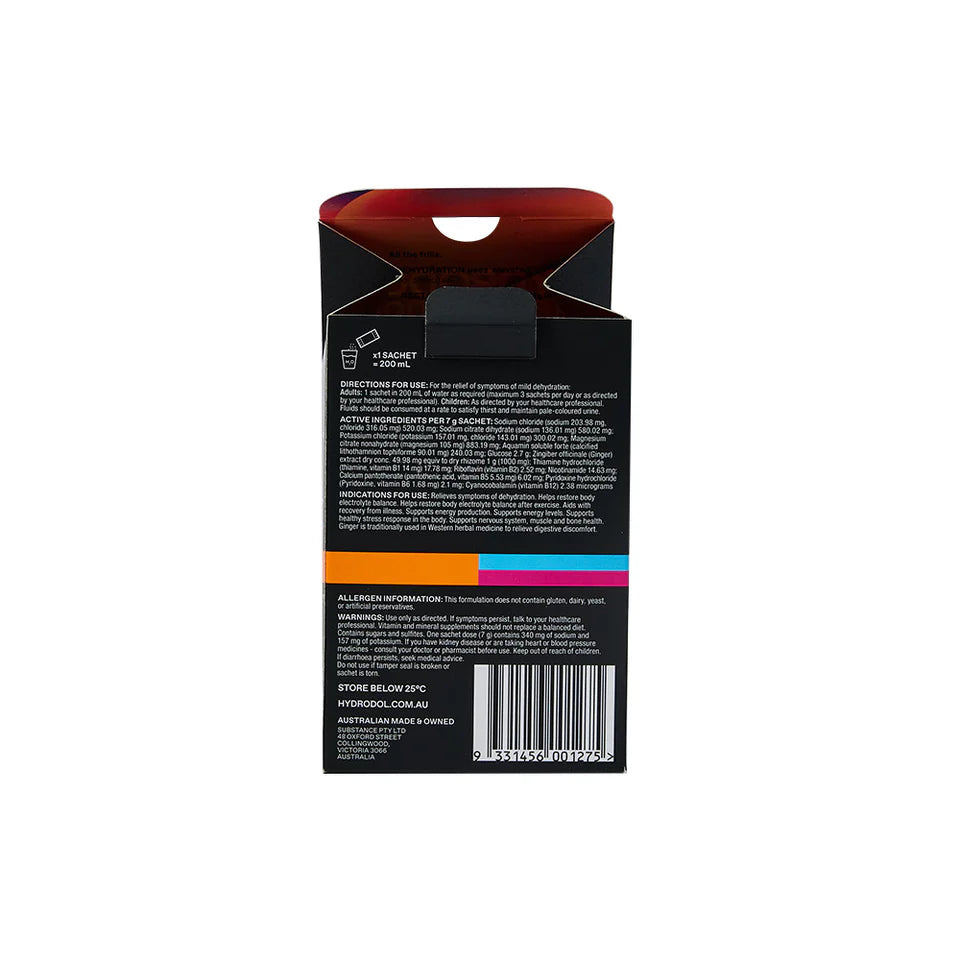 Hydrodol Rehydration X Recovery powder 10 pack
