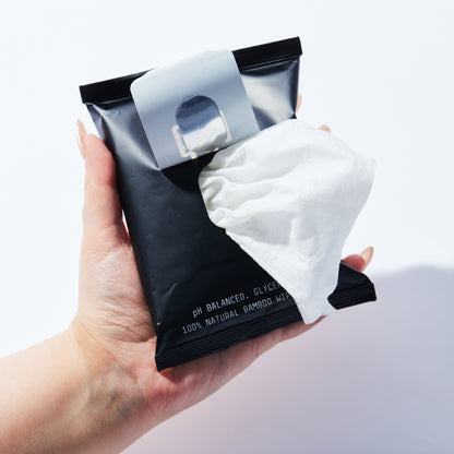 Drip 8 Pack 70 GSM Bamboo Wipes Pouch - Expiring Jun 30th 2025