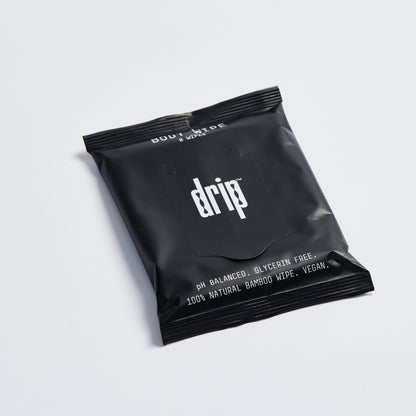 Drip 8 Pack 70 GSM Bamboo Wipes Pouch - Expiring Jun 30th 2025