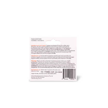Mouth Ulcer 8caps