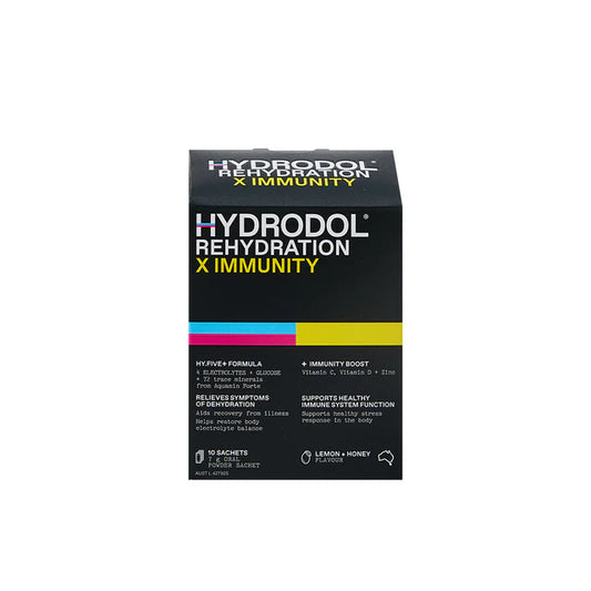 Hydrodol Rehydration X Immunity powder 10 pack