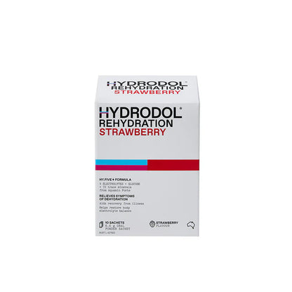 Hydrodol Rehydration Powder 10 pack - Strawberry