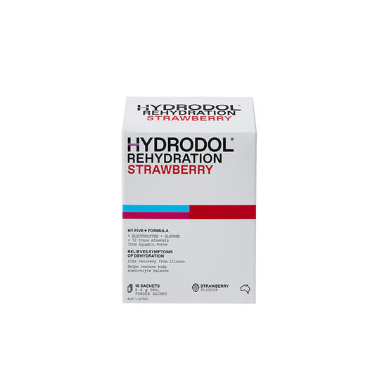 Hydrodol Rehydration Powder 10 pack - Strawberry