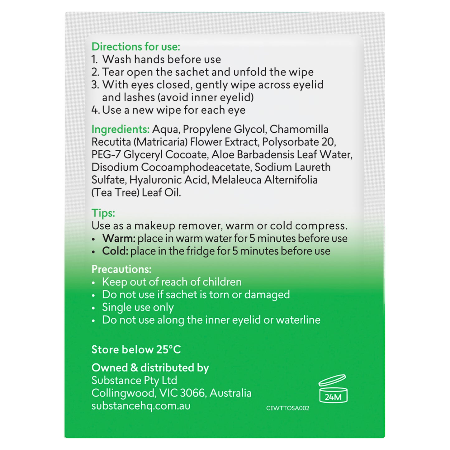 BioRevive CleanEyes Blephamite Cleansing Wipes