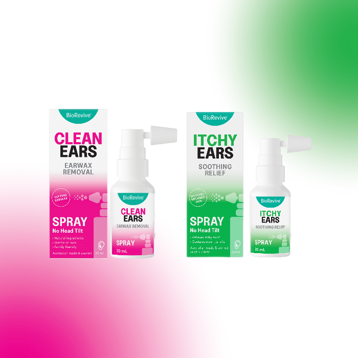 BioRevive Clean & Soothe Bundle - 12 x CleanEars & 12 x ItchyEars