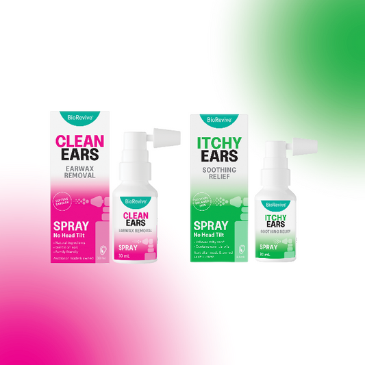 BioRevive Clean & Soothe Bundle - 12 x CleanEars & 12 x ItchyEars